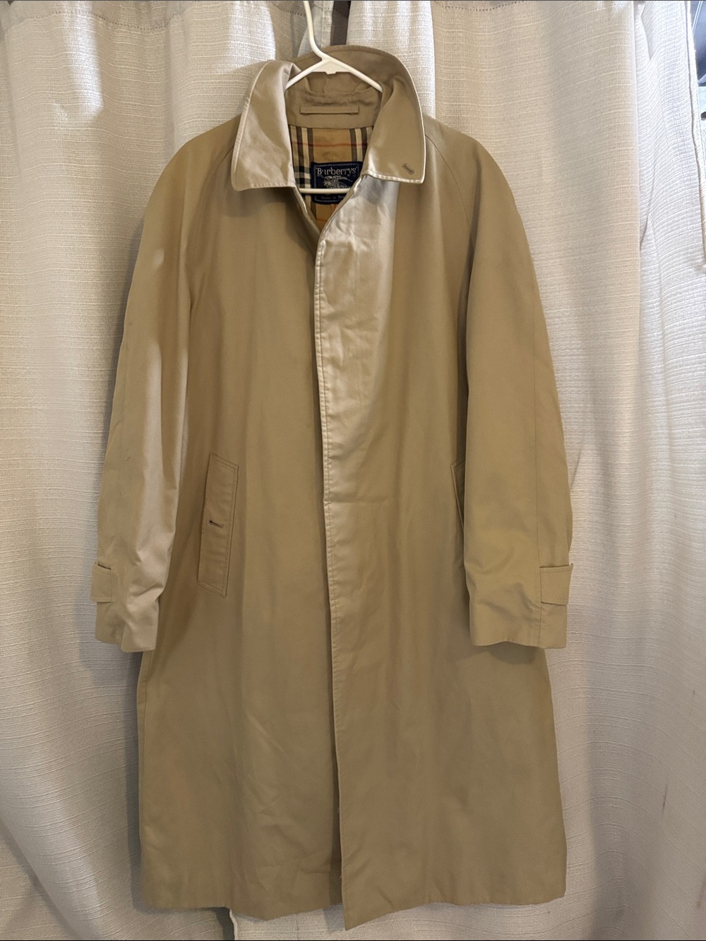 Burberry Tan/Beige Classic Trench Coat